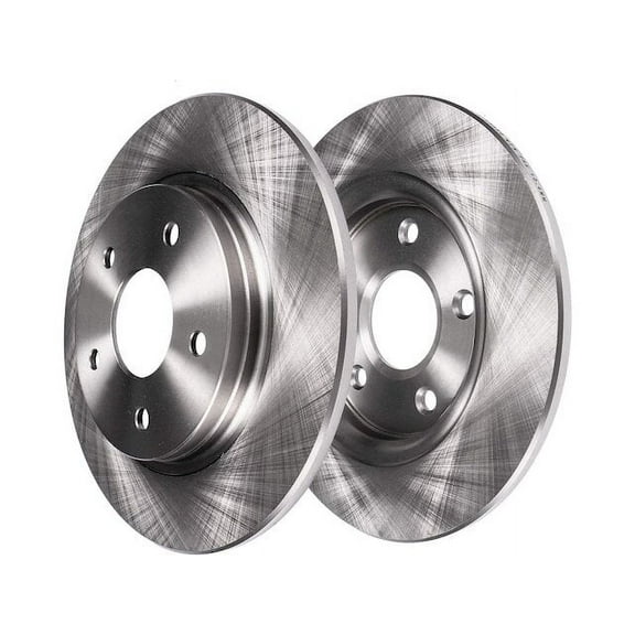Rear Brake Rotor Set - Compatible with 2008 - 2009 Dodge Caliber S.R.T.4