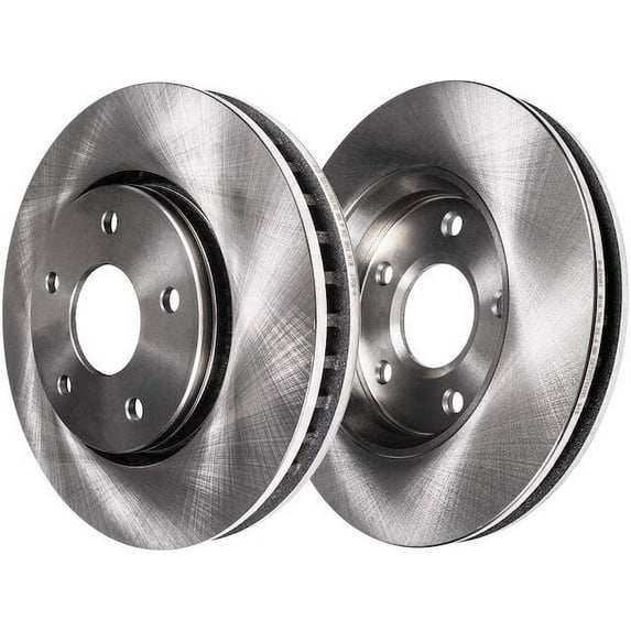 Rear Brake Rotor Set - Compatible with 2009 - 2019 BMW X6 2010 2011 2012 2013 2014 2015 2016 2017 2018