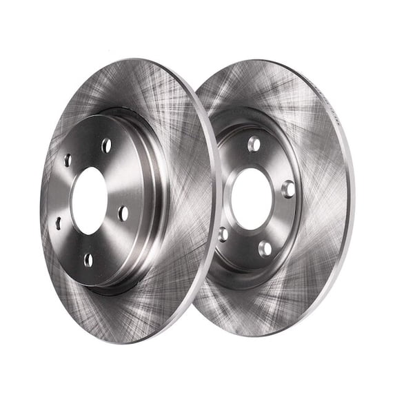 Rear Brake Rotor Set - Compatible with 2013 - 2022 Mazda CX-5 2014 2015 2016 2017 2018 2019 2020 2021