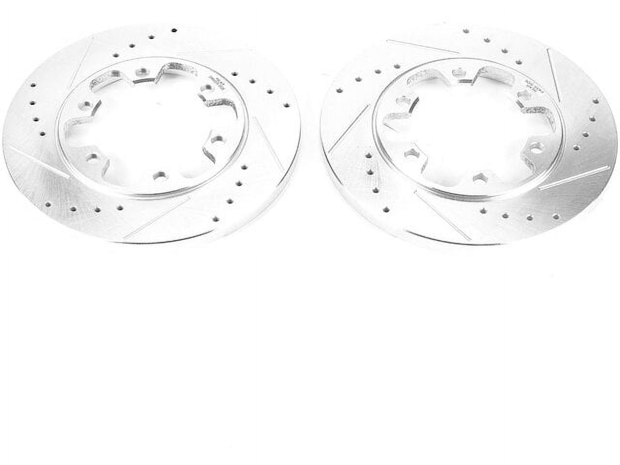 Rear Brake Rotor Set - Compatible with 2015 - 2020 Ford Transit-350 HD ...