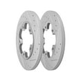 thumbnail image 1 of Rear Brake Rotor Set - Compatible with 2015 - 2021 Ford Transit-250 2016 2017 2018 2019 2020, 1 of 2
