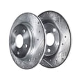 thumbnail image 1 of Rear Brake Rotor Set - Compatible with 2016 - 2019 Chevy Volt 2017 2018, 1 of 2