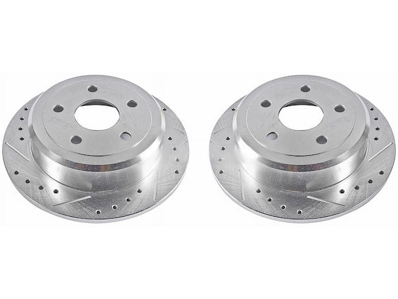Rear Brake Rotor Set - Compatible with 2018 Jeep Wrangler JK - Walmart.com