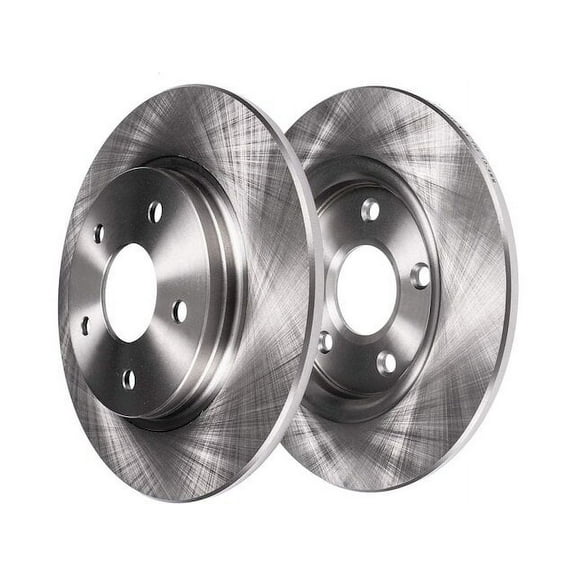 Rear Brake Rotor Set - Compatible with 2019 - 2020 Freightliner Sprinter 3500 Base