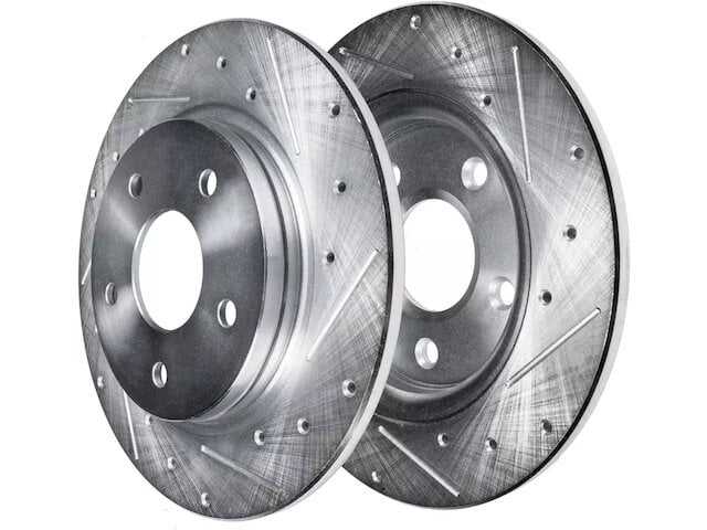 Rear Brake Rotor Set - Compatible with 2019 - 2023 Toyota RAV4 2020 ...