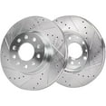 thumbnail image 1 of Rear Brake Rotor Set - Compatible with 2020 - 2023 Cadillac CT4 2021 2022, 1 of 2