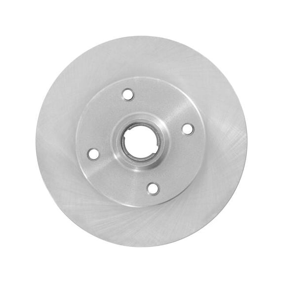 Rear Brake Rotor and Hub Assembly - Compatible with 1985 - 1999 Volkswagen Jetta 1986 1987 1988 1989 1990 1991 1992 1993 1994 1995 1996 1997 1998