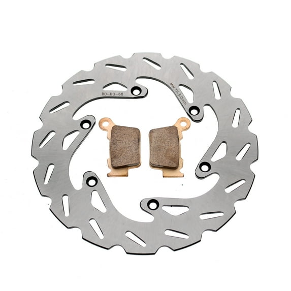 Rear Brake Rotors & Brake Pads fit GASGAS EX 350F 2021 2022 2023 RipTide Rotor