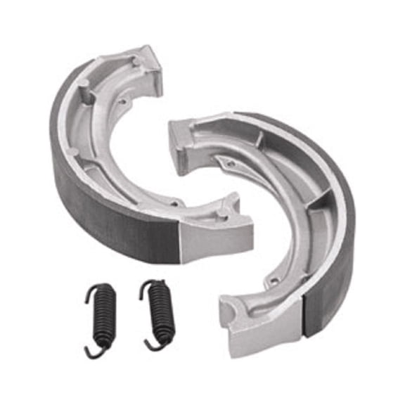 Rear Brake Shoe Carbon Compatible With Suzuki LT185 QUAD RUNNER 1984-1987