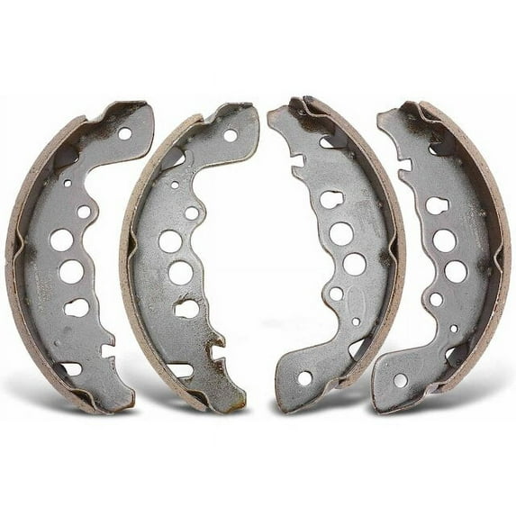 Rear Brake Shoe Set 4 - Compatible with 1999 - 2004 Suzuki Vitara - Autopart Premium