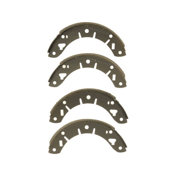 Rear Brake Shoe Set - Compatible with 1963 - 1980 MG MGB 1.8L 4-Cylinder 1964 1965 1966 1967 1968 1969 1970 1971 1972 1973 1974 1975 1976 1977 1978 1979