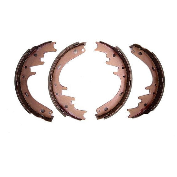 Rear Brake Shoe Set - Compatible with 1976 - 1996 Ford Bronco 1977 1978 1979 1980 1981 1982 1983 1984 1985 1986 1987 1988 1989 1990 1991 1992 1993 1994 1995