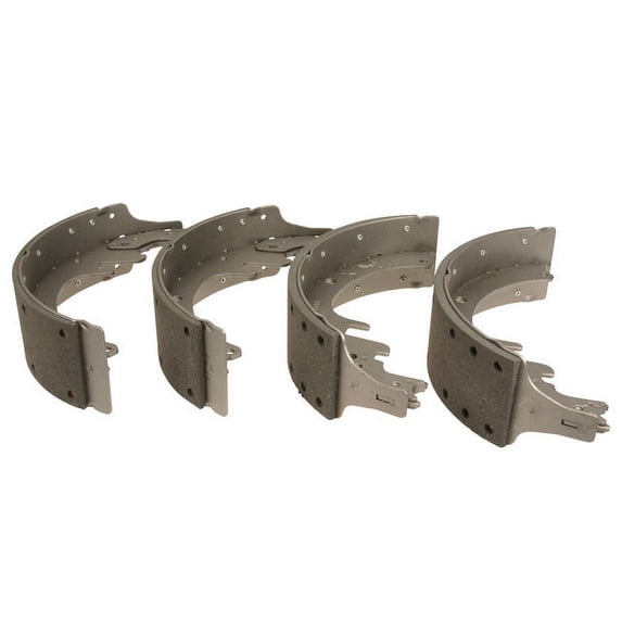 Rear Brake Shoe Set - Compatible with 1979 - 1986, 1988 - 2000 GMC K3500 1980 1981 1982 1983 1984 1985 1989 1990 1991 1992 1993 1994 1995 1996 1997 1998 1999