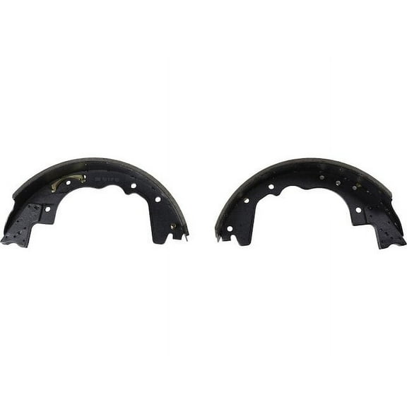 Rear Brake Shoe Set - Compatible with 2000 - 2013, 2015 - 2019, 2021 Ford F650 2001 2002 2003 2004 2005 2006 2007 2008 2009 2010 2011 2012 2016 2017 2018