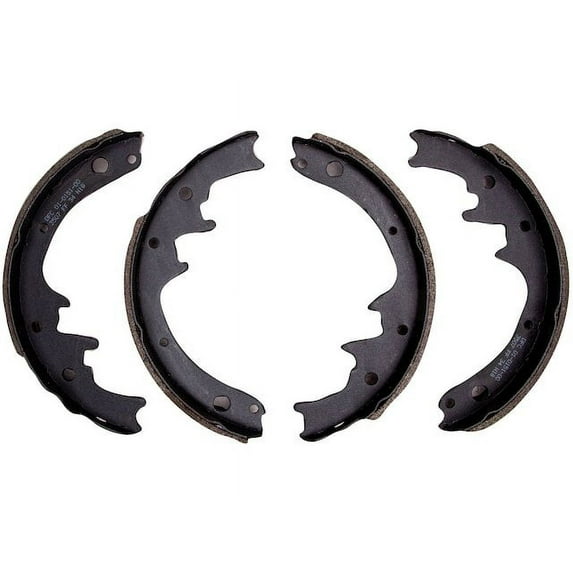 Rear Brake Shoe Set - Compatible with 1958 - 1961, 1966 - 1970 American Motors Rebel 1959 1960 1967 1968 1969