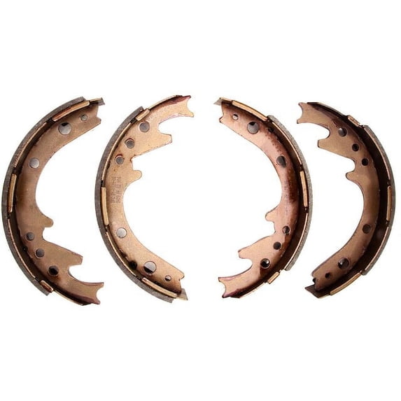 Rear Brake Shoe Set - Compatible with 1964 - 1966, 1969 Plymouth Barracuda 1965