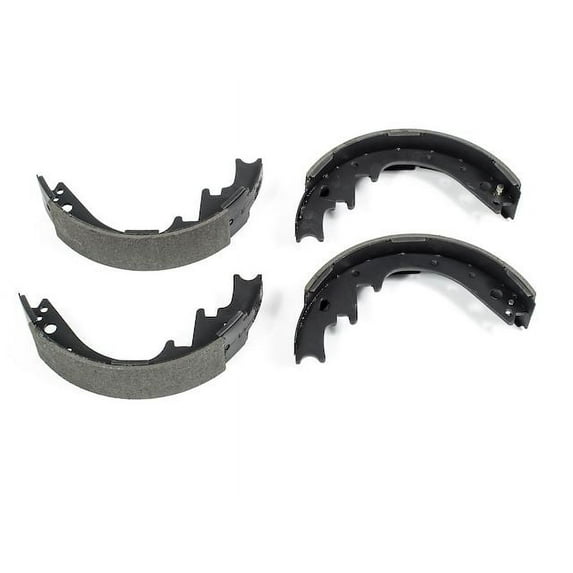 Rear Brake Shoe Set - Compatible with 1967 - 1974 Plymouth Fury III 1968 1969 1970 1971 1972 1973