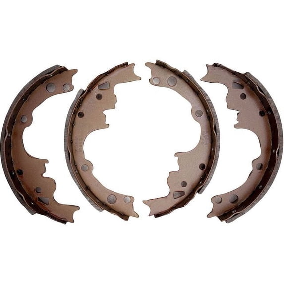 Rear Brake Shoe Set - Compatible with 1978 - 1987 Chevy El Camino 1979 1980 1981 1982 1983 1984 1985 1986