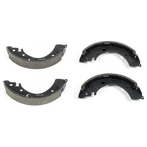 Rear Brake Shoe Set - Compatible with 1982 - 1989 Honda Accord 1983 1984 1985 1986 1987 1988