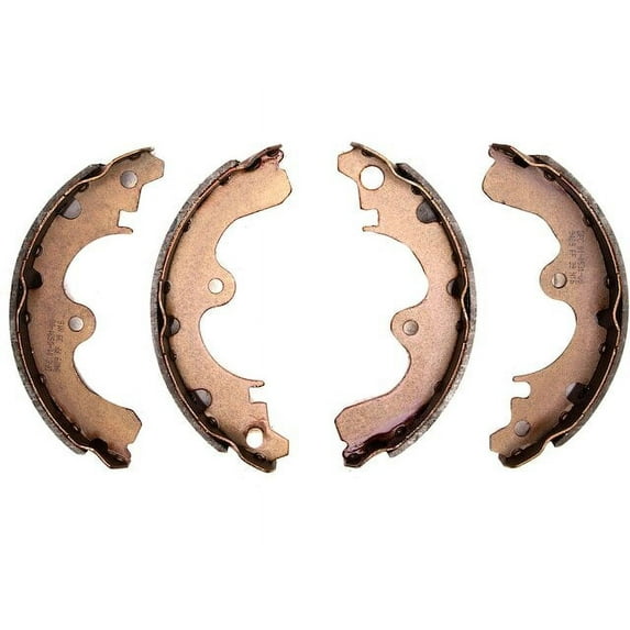 Rear Brake Shoe Set - Compatible with 1983 - 1990 Toyota Tercel 1984 1985 1986 1987 1988 1989