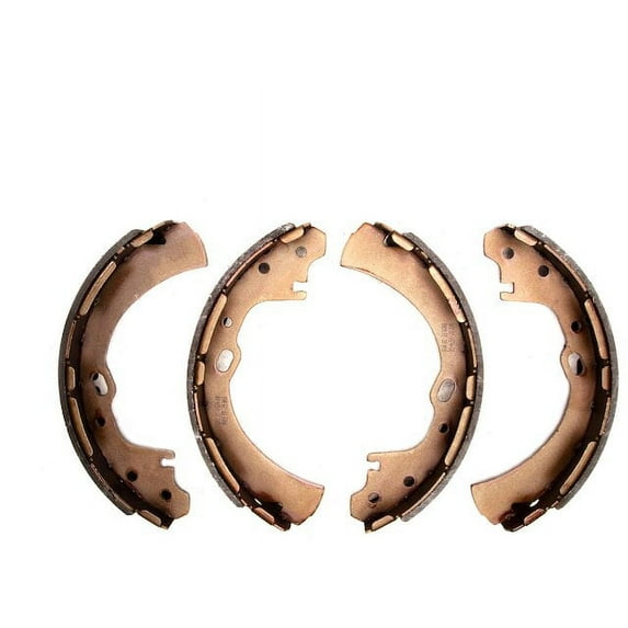 Rear Brake Shoe Set - Compatible with 1985 Nissan 720 RWD