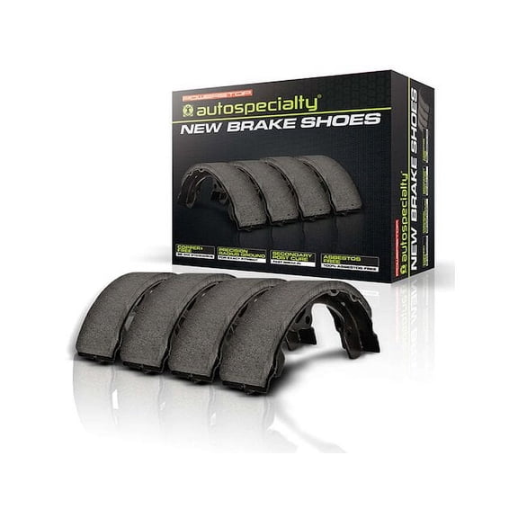 Rear Brake Shoe Set - Compatible with 1986 - 1987 BMW 325es - Power Stop