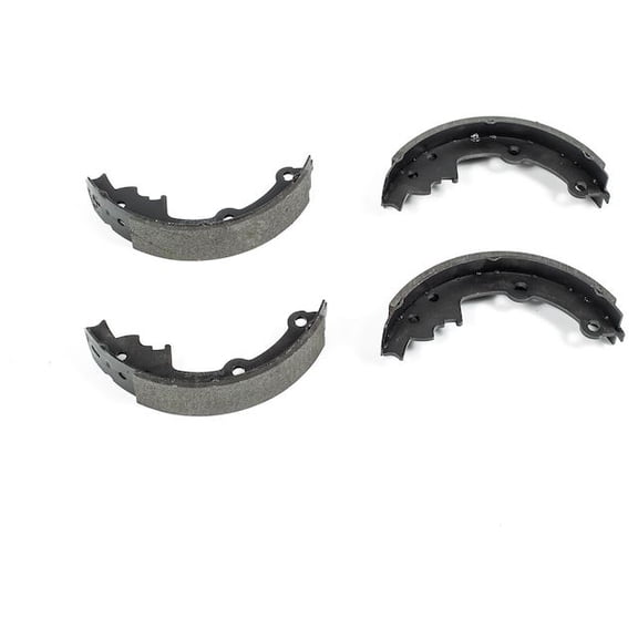 Rear Brake Shoe Set - Compatible with 1987 - 1992 Oldsmobile Cutlass Cruiser 1988 1989 1990 1991