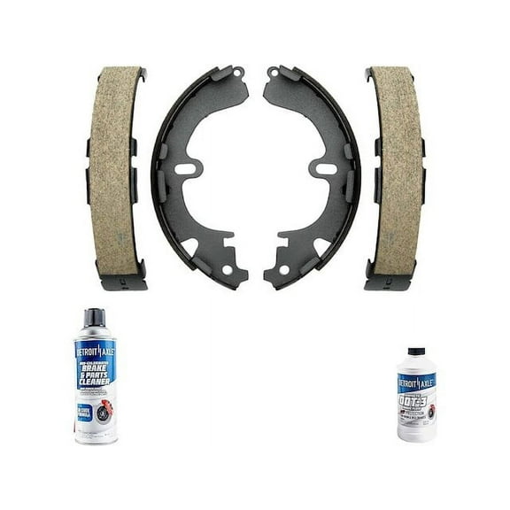 Rear Brake Shoe Set - Compatible with 1987 - 1998 Toyota Corolla 1988 1989 1990 1991 1992 1993 1994 1995 1996 1997