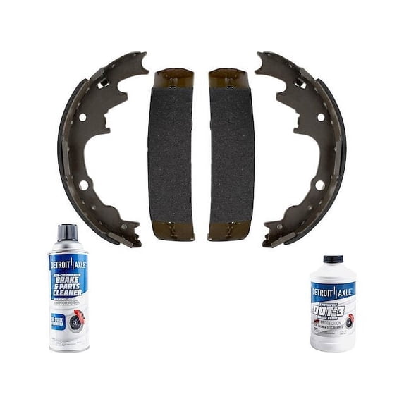 Rear Brake Shoe Set - Compatible with 1995 - 1997, 2001 - 2009 Mazda B2300 1996 2002 2003 2004 2005 2006 2007 2008