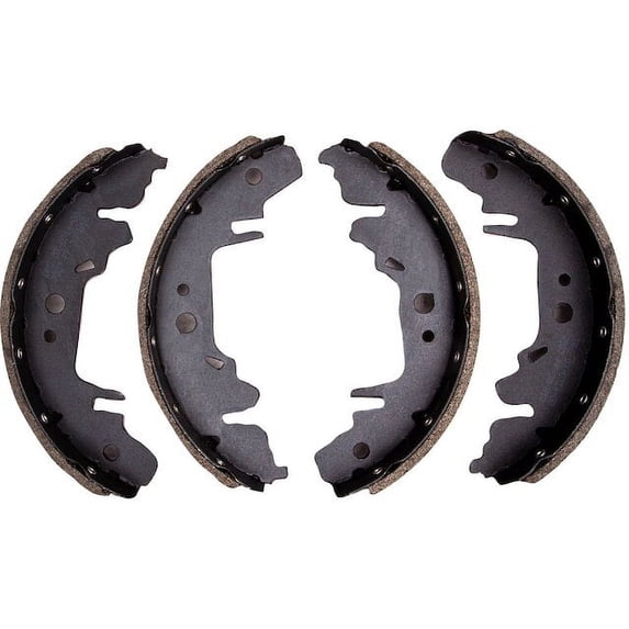 Rear Brake Shoe Set - Compatible with 1996 - 2000, 2003 - 2007 Chrysler Town & Country FWD 1997 1998 1999 2004 2005 2006