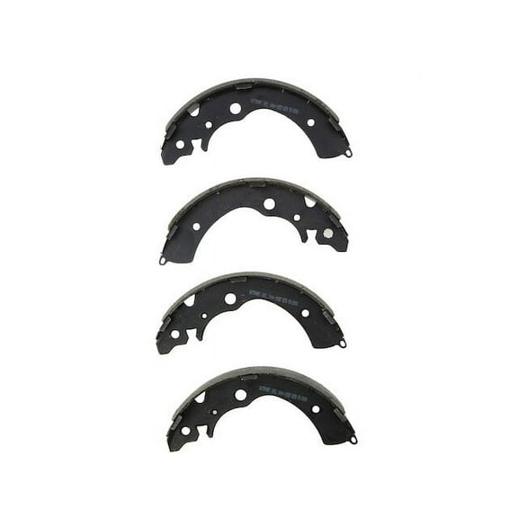 Rear Brake Shoe Set - Compatible with 1997 - 2001 Honda CR-V 1998 1999 2000