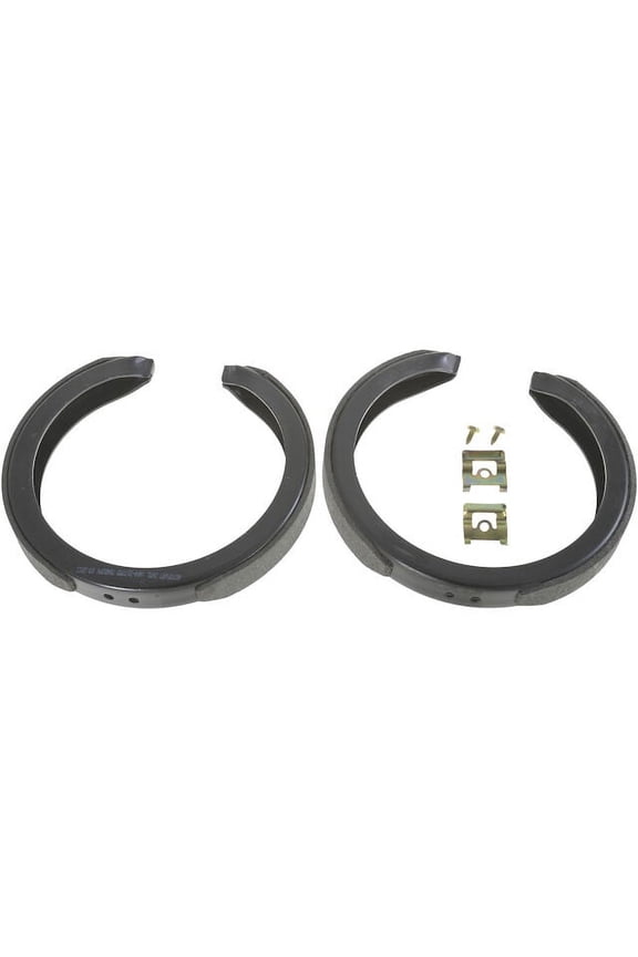 Rear Brake Shoe Set - Compatible with 1997 - 2013 Chevy Corvette 5.7L V8 1998 1999 2000 2001 2002 2003 2004 2005 2006 2007 2008 2009 2010 2011 2012