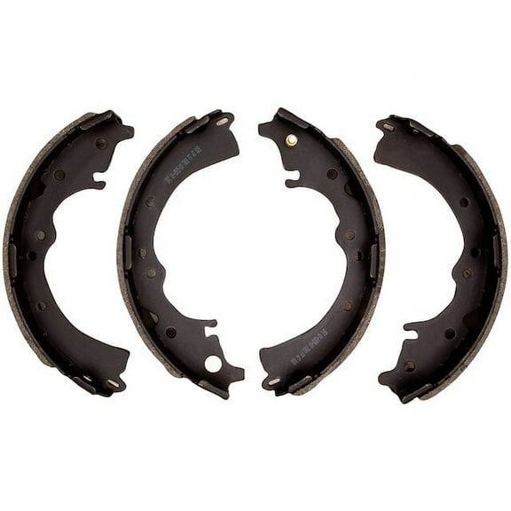 Rear Brake Shoe Set - Compatible with 1998 - 2003 Toyota RAV4 BATTERY EV EV/BEV 1999 2000 2001 2002