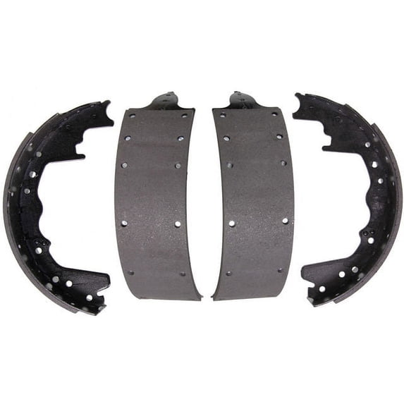 Rear Brake Shoe Set - Compatible with 2000 - 2002 Dodge Ram 3500 2001