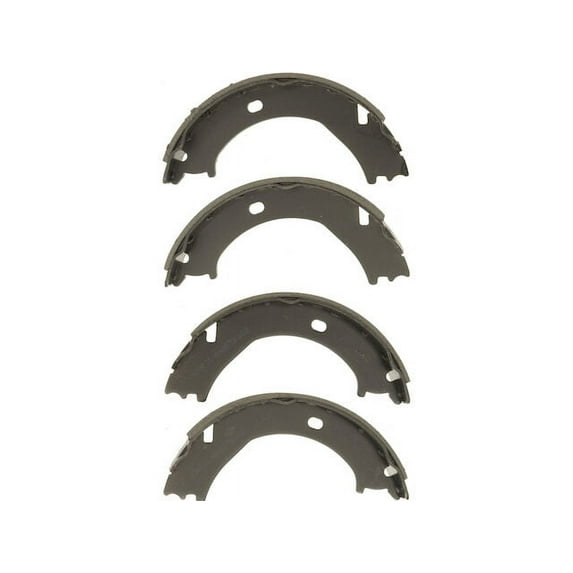 Rear Brake Shoe Set - Compatible with 2001 - 2009 Chevy Silverado 2500 HD 2002 2003 2004 2005 2006 2007 2008