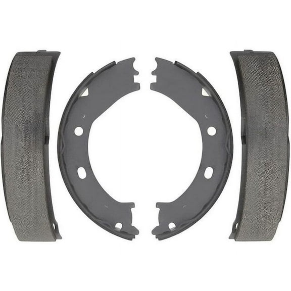 Rear Brake Shoe Set - Compatible with 2002 - 2006, 2008 Dodge Ram 1500 Extended Crew Cab Pickup 2003 2004 2005