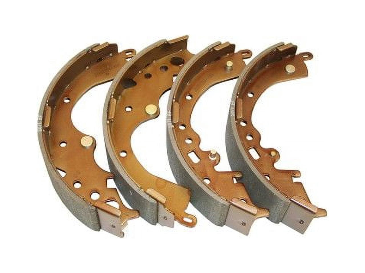 Rear Ceramic Brake Shoes For Toyota Tacoma 2005-2021 – 4-Piece Kit, Drum Fitment