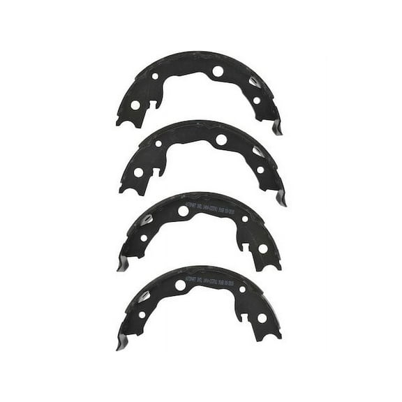 Rear Brake Shoe Set - Compatible with 2006 - 2009, 2011 - 2018 Toyota RAV4 2007 2008 2012 2013 2014 2015 2016 2017
