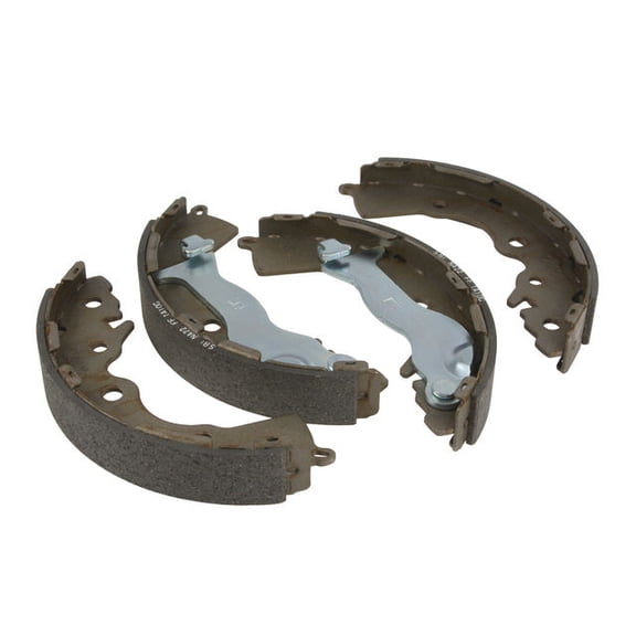 Rear Brake Shoe Set - Compatible with 2006 - 2011 Hyundai Accent 2007 2008 2009 2010