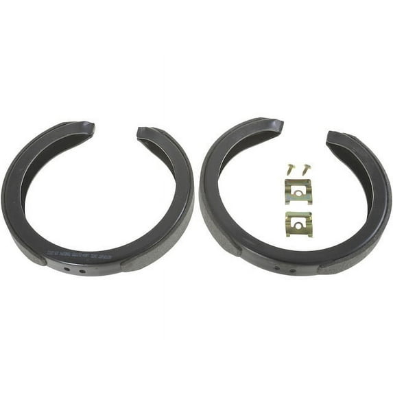 Rear Brake Shoe Set - Compatible with 2007 - 2010 Ford Edge 2008 2009