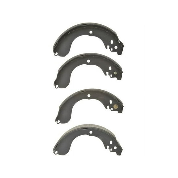 Rear Brake Shoe Set - Compatible with 2007 - 2012 Nissan Sentra 2.0L 4-Cylinder 2008 2009 2010 2011