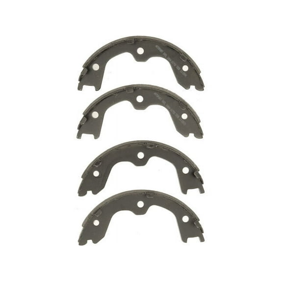 Rear Brake Shoe Set - Compatible with 2008 - 2013 INFINITI G37 2009 2010 2011 2012