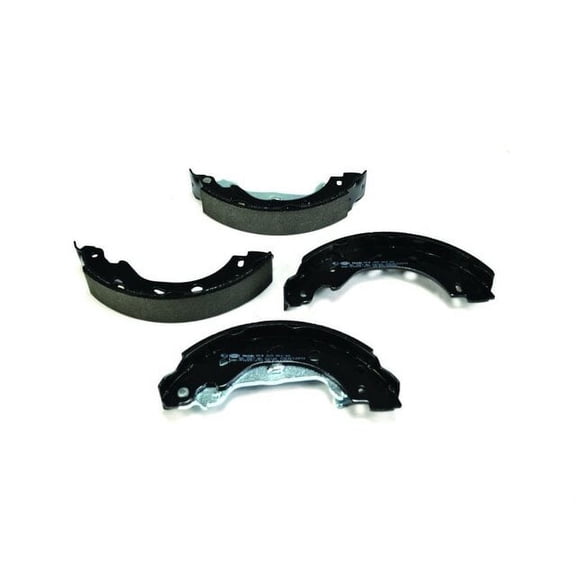 Rear Brake Shoe Set - Compatible with 2008 - 2016 Smart Fortwo 132.910 2009 2010 2011 2012 2013 2014 2015