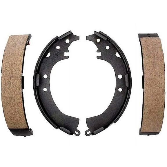 Rear Brake Shoe Set - Compatible with 2009 - 2019 Toyota Corolla 2010 2011 2012 2013 2014 2015 2016 2017 2018