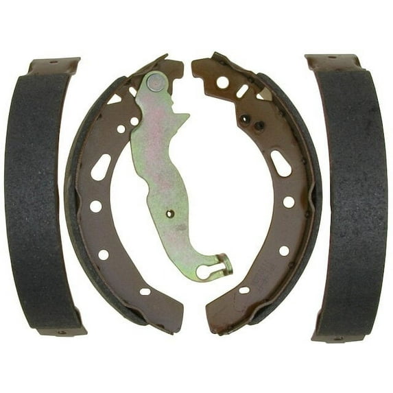 Rear Brake Shoe Set - Compatible with 2011 - 2014 Mazda 2 - AC Delco