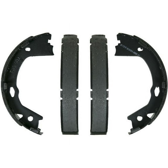 Rear Brake Shoe Set - Compatible with 2011 - 2015 Hyundai Sonata FULL HYBRID EV-GAS FHEV 2012 2013 2014