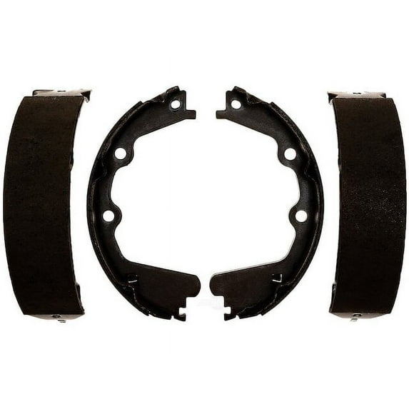 Rear Brake Shoe Set - Compatible with 2011 - 2019 Chevy Silverado 3500 HD 2012 2013 2014 2015 2016 2017 2018