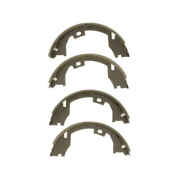 Rear Brake Shoe Set - Compatible with 2011 - 2022 Ram 2500 2012 2013 2014 2015 2016 2017 2018 2019 2020 2021