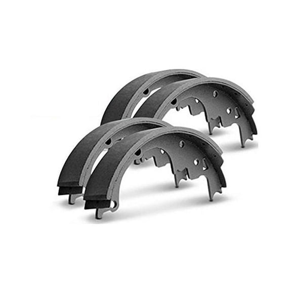 Rear Brake Shoe Set - Compatible with 2012 - 2018 Ford F-150 2013 2014 2015 2016 2017