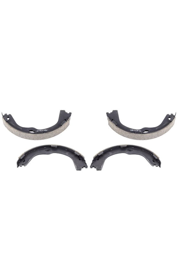Rear Brake Shoe Set - Compatible with 2014 - 2019 Chevy Corvette 2015 2016 2017 2018